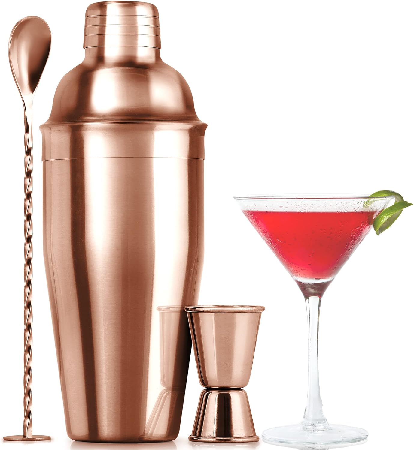 Zulay Pro Cocktail Shaker Set - Mixology Made Easy
