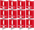 Fire Extinguisher Sign with Down Arrow - 12 Pack 6 x 6 in