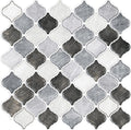 STICKGOO 12x12 Arabesque Peel & Stick Tile Backsplash - Thicker Design