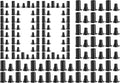 100 Pairs Solar Connector Caps for Solar Panel Connectors - Weather