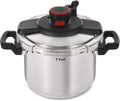 T-fal Clipso Stainless Steel Pressure Cooker 8 Quart - Fast, Secure