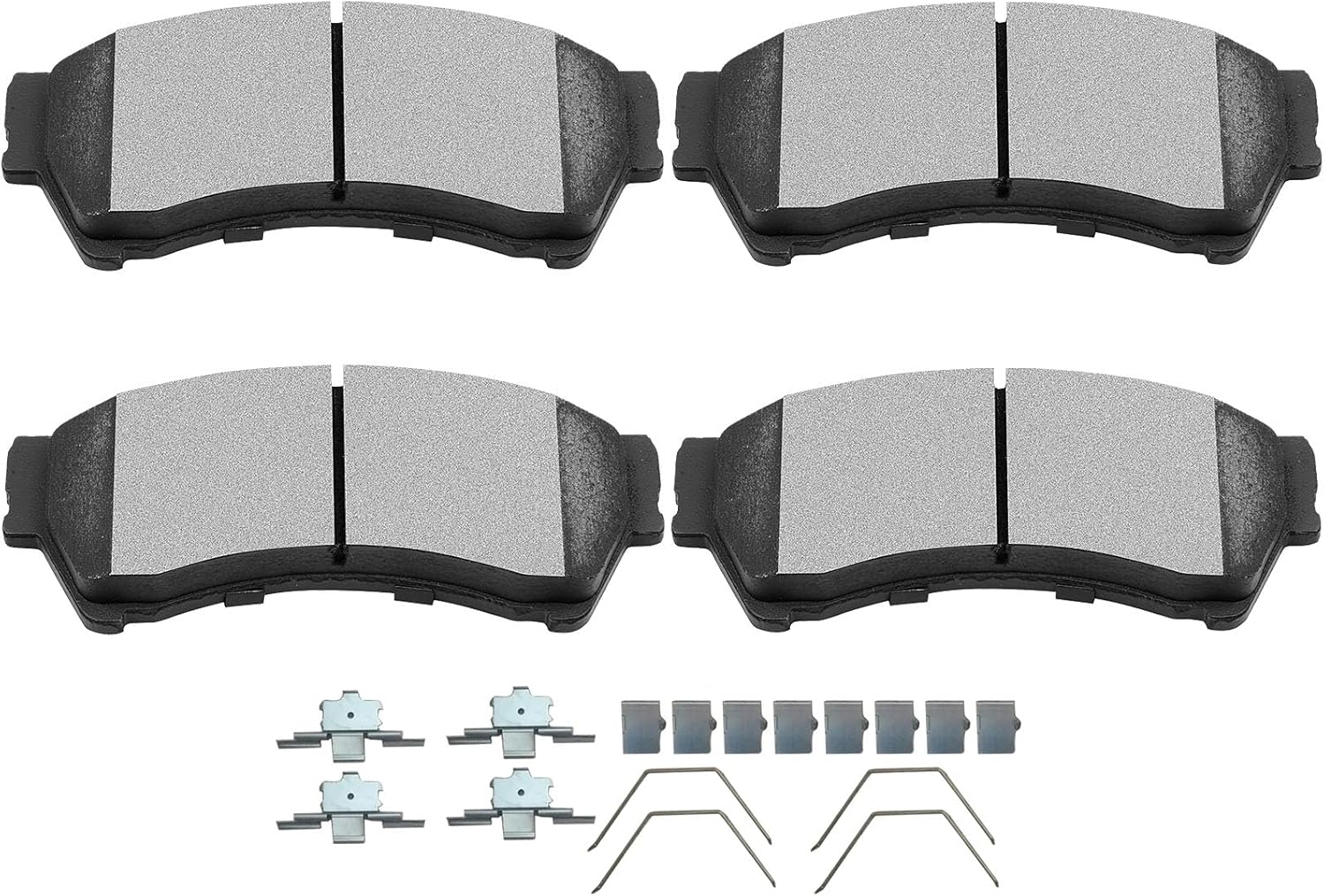 SCITOO D1164 Front Ceramic Brake Pads for Ford and Lincoln Vehicles
