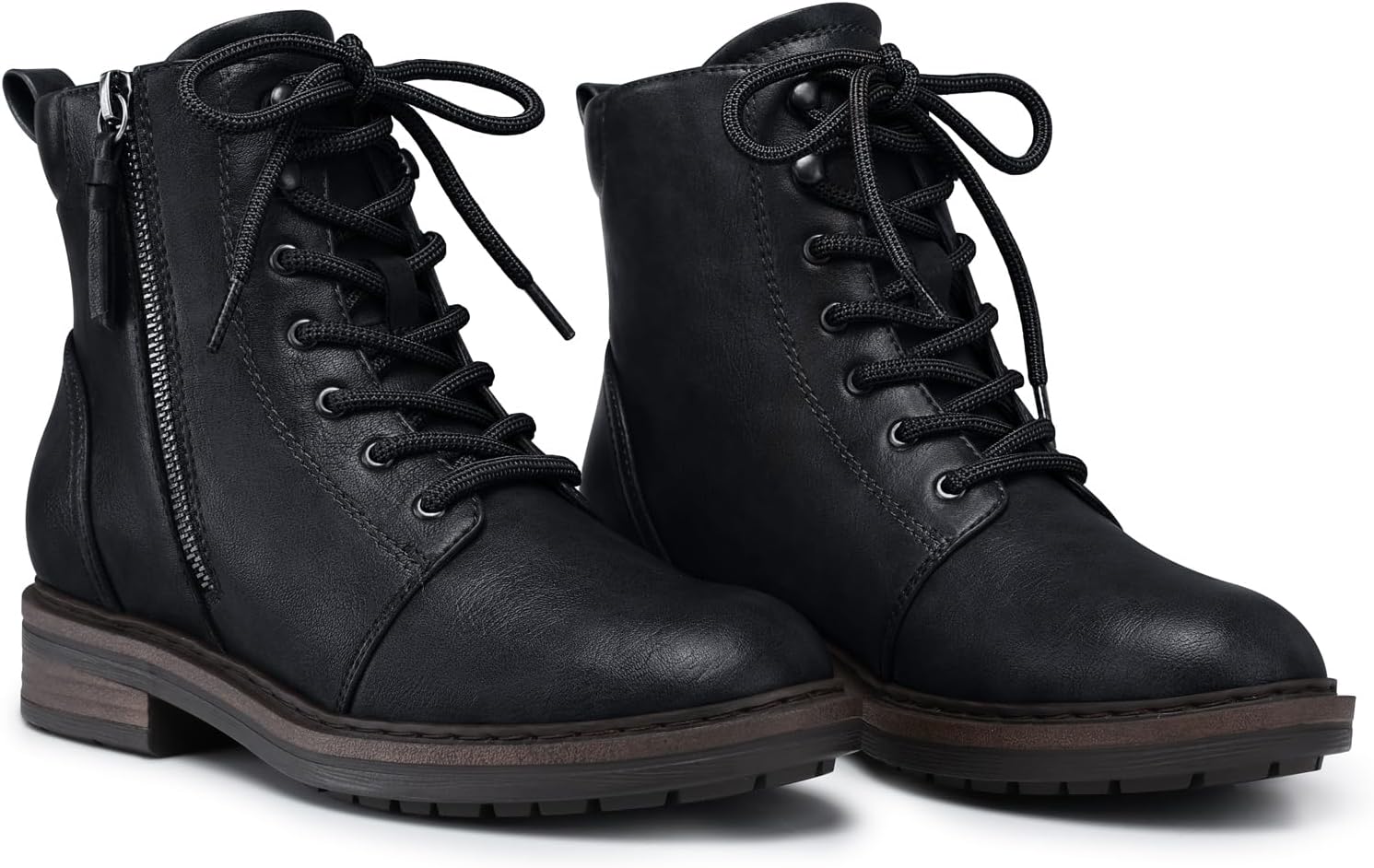 SHIBEVER Combat Ankle Boots for Women: Stylish Fall Footwear