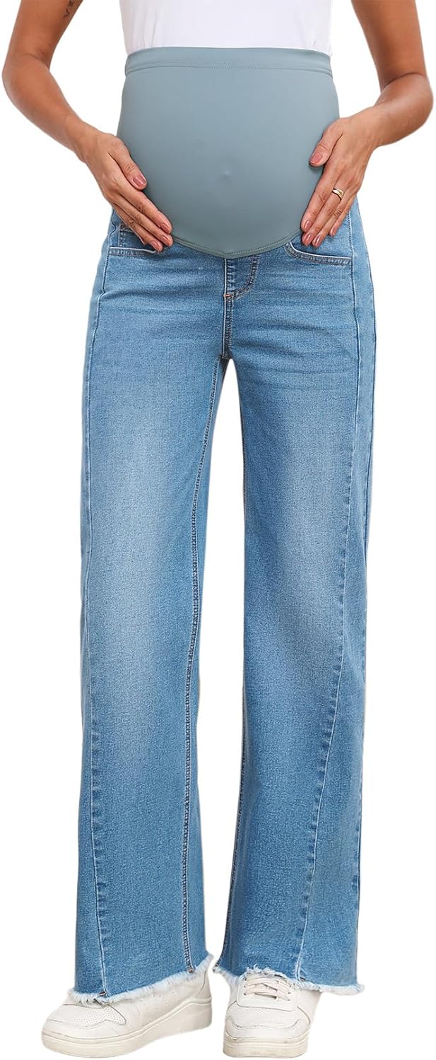 BLENCOT Maternity Jeans for Women: Stylish and Comfortable Fit