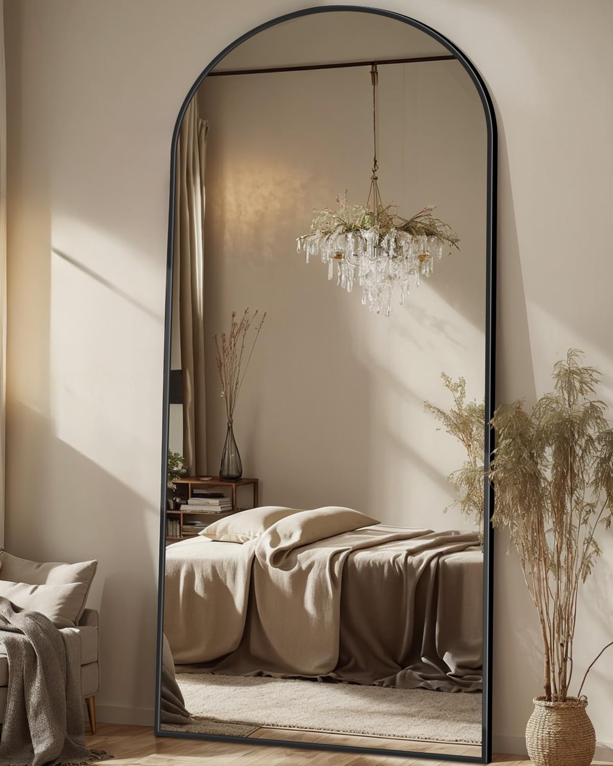 Antok Full Length Mirror 71x28 Oversized Freestanding Design