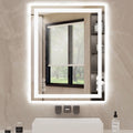 30X36 LED Bathroom Mirror with Lights - Dimmable Backlit Vanity Mirror