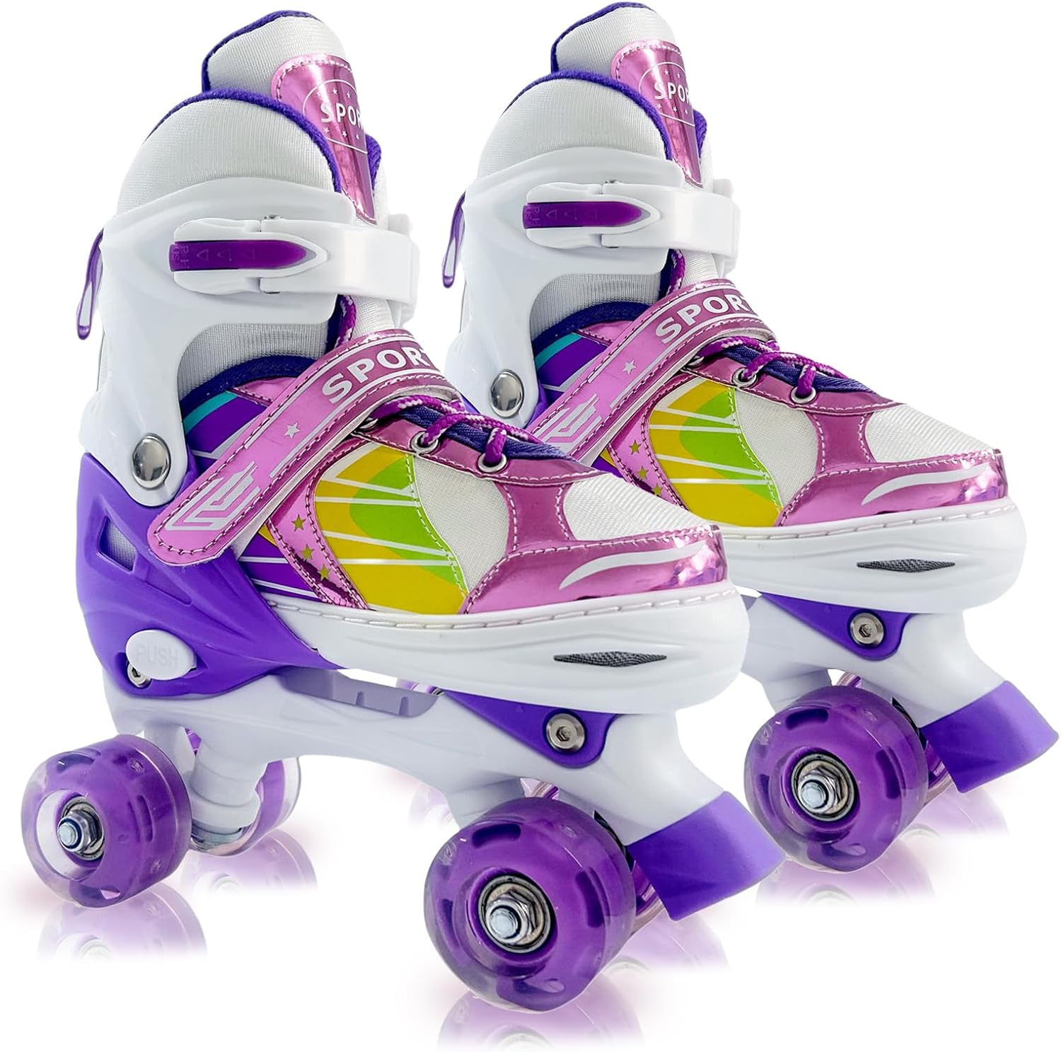 Adjustable Kids Roller Skates for Safe Fun and Growth