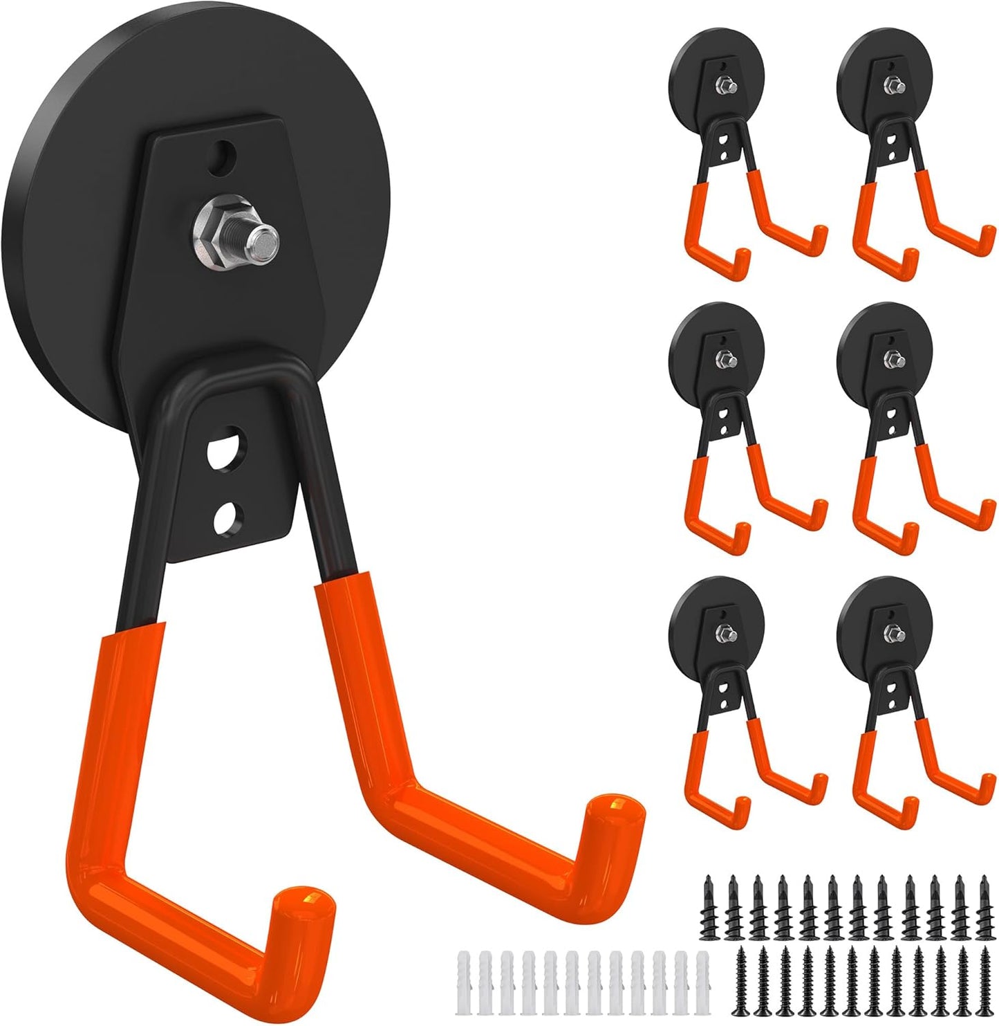 Heavy Duty Magnetic Hooks for Garage and Tool Storage Solutions
