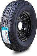 ST225/75R15 Trailer Tire Wheel Assembly 6-Lug Black Mod - 10-Ply