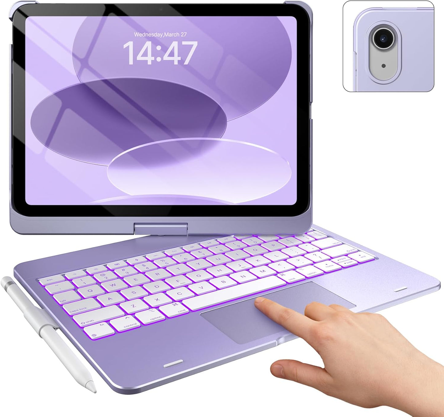 Typecase Touch iPad 10th Gen Case with Keyboard and Trackpad