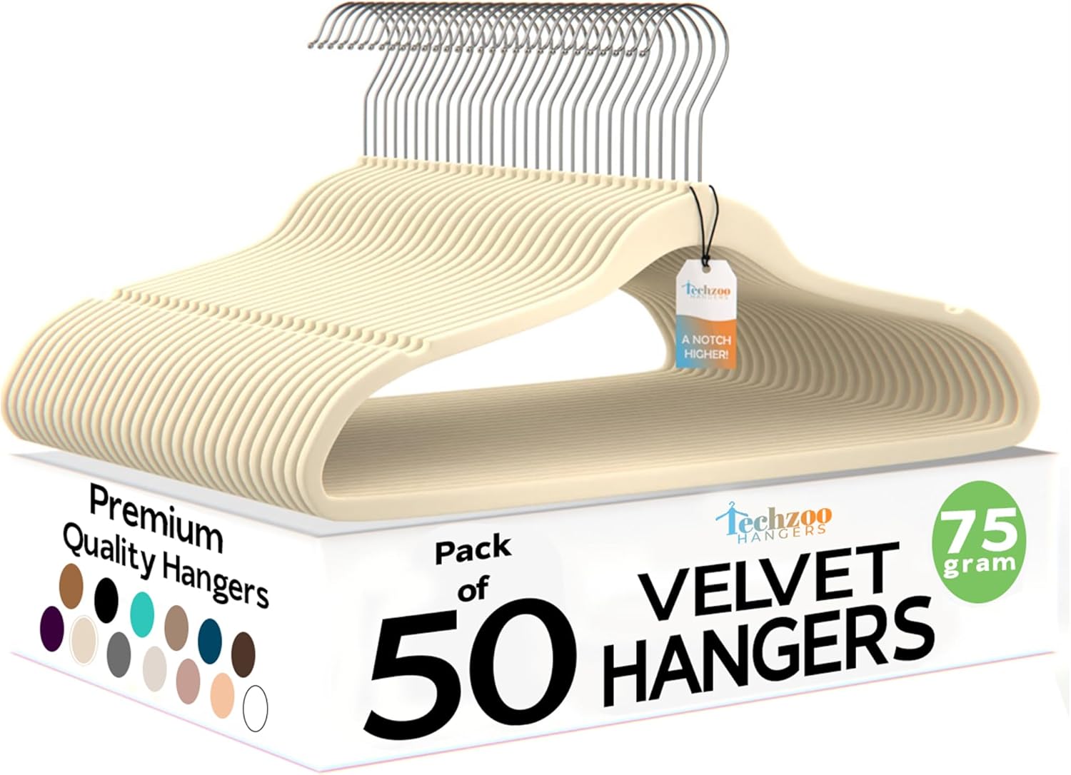 Premium Quality Velvet Hangers for Closet Space Saving Needs