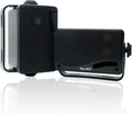 Outdoor Bluetooth Wall Speakers 3.5in 200W Wired Pair - Weatherproof