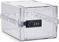 Lockabox Mini Small Lock Box with Combination Lock - Compact Secure