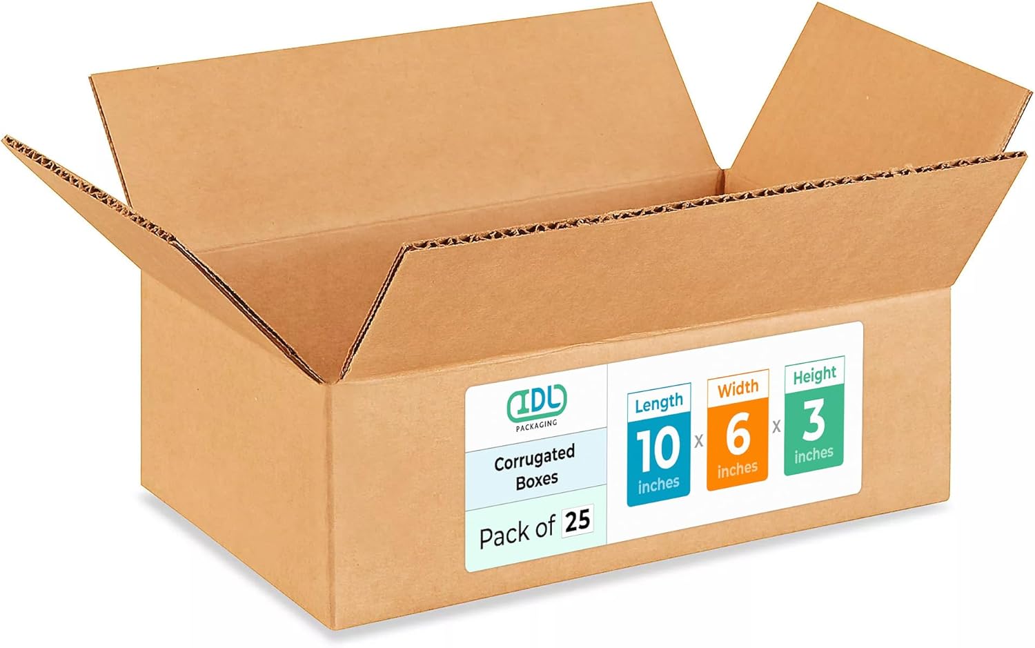 Medium Moving & Shipping Boxes - Extra Strength Corrugated Cardboard