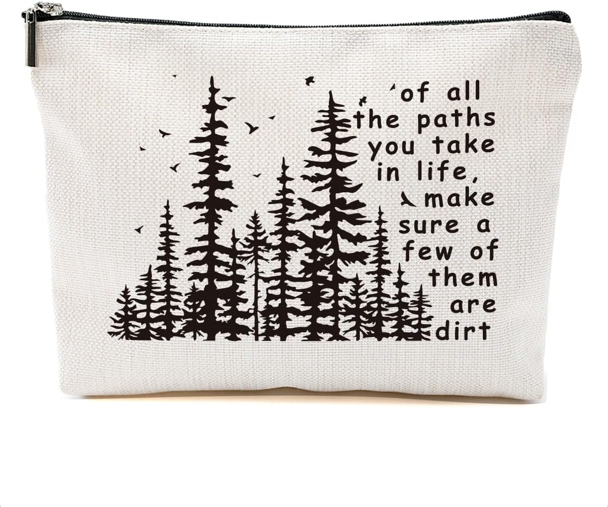 Forest-Inspired Travel Makeup Bag - DHKG