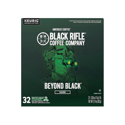 Black Rifle Coffee Pods, Beyond Black 32ct