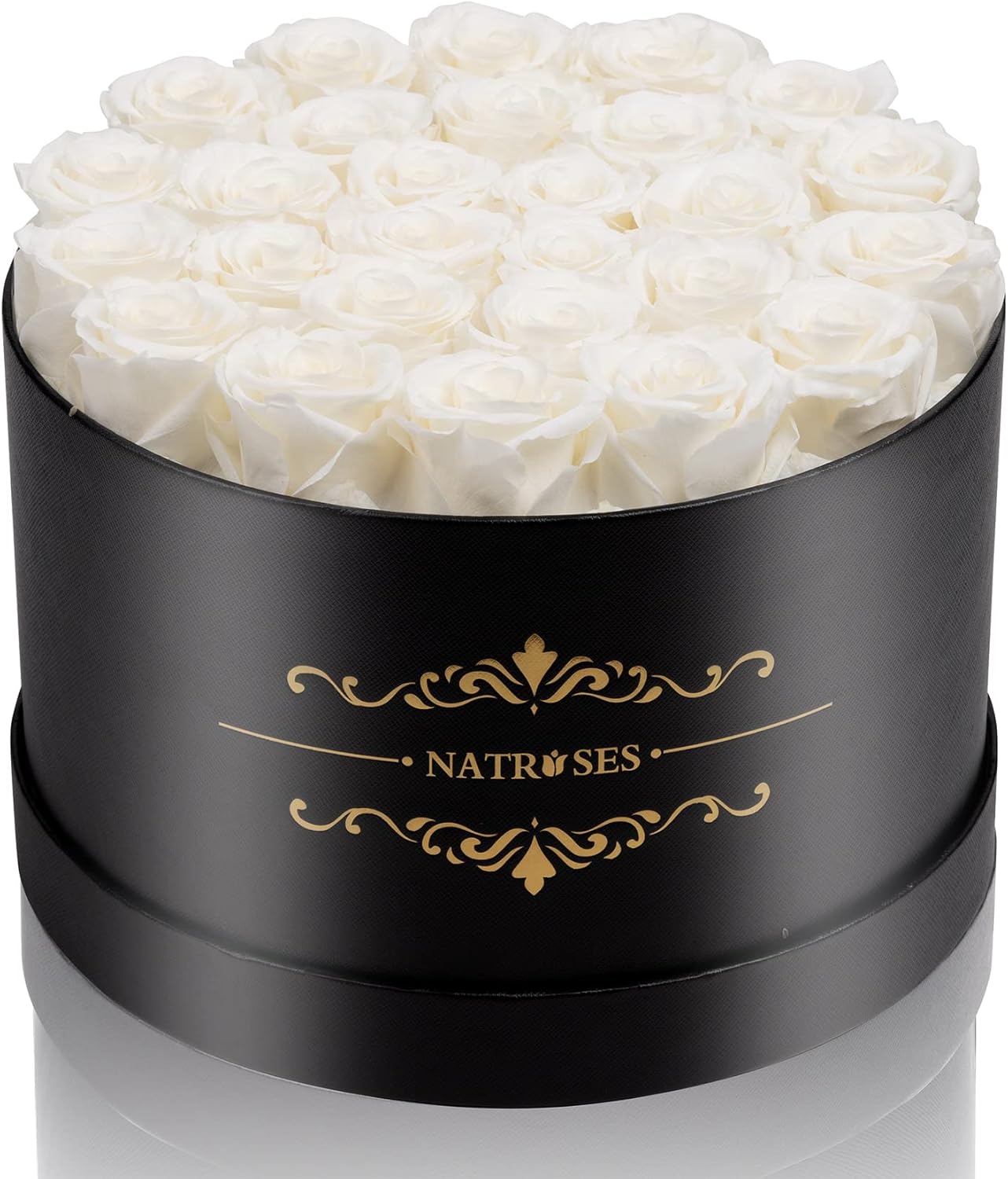 27 Piece Forever Preserved Roses in a Box for Lasting Gifts