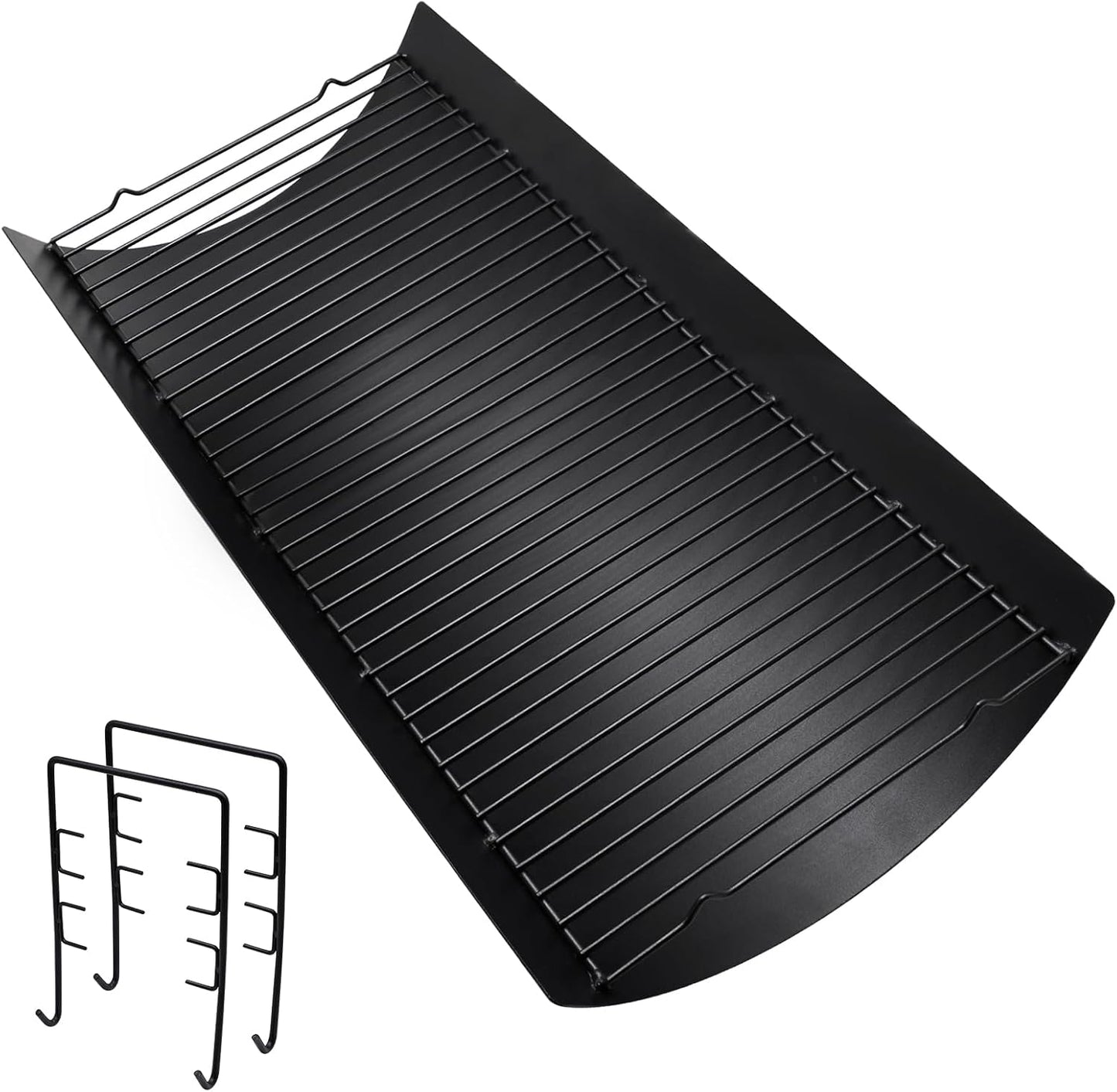Hiorucet 27 Inches Grill Ash Pan Drip Pan for Chargriller Models