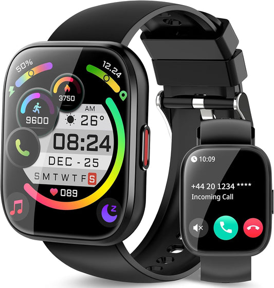 1.85 HD Touch Fitness Smart Watch IP68 Waterproof