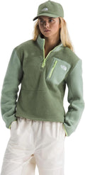 Women's Yumiori Quarter Zip Fleece Jacket - Lightweight Everyday Layer