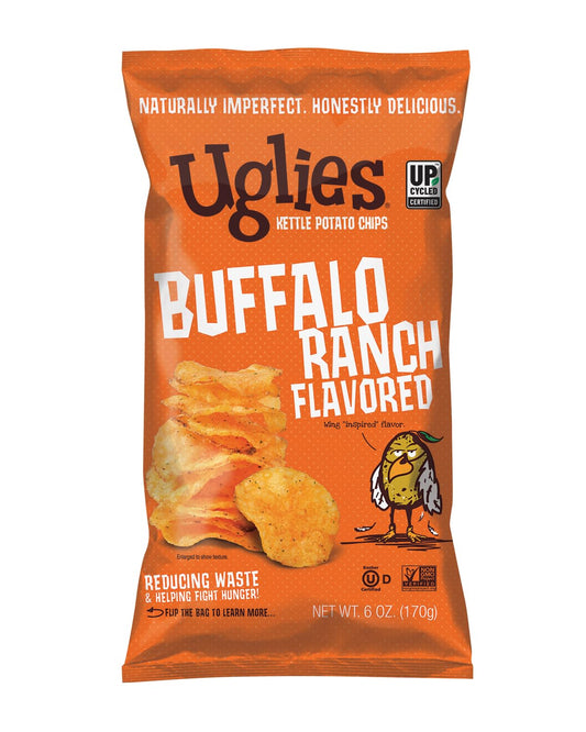 Uglies Buffalo Ranch Kettle-Cooked Potato Chips - Gluten-Free Snack