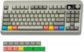 XVX Retro 75% Mechanical Keyboard with TFT Smart Display - Compact RGB