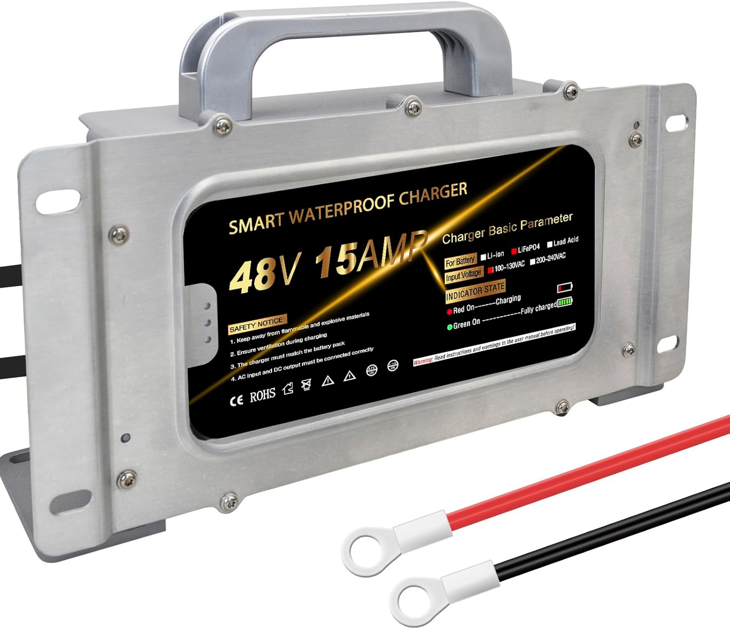 Fast Charging 58.4V Lithium Smart Charger- HTAXSCC
