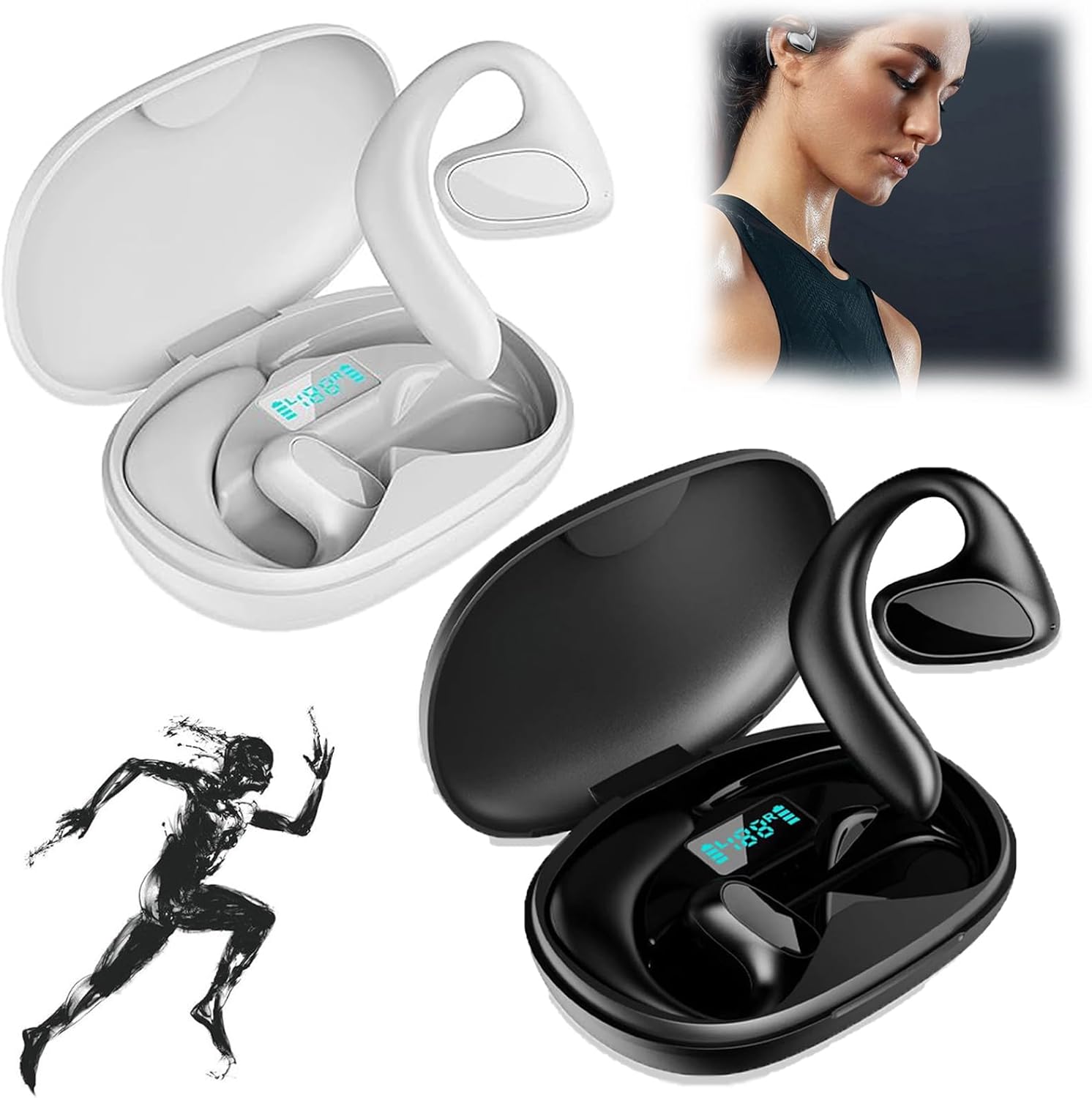 Ailymur V2 Translator Earbuds - Real-Time 144 Languages