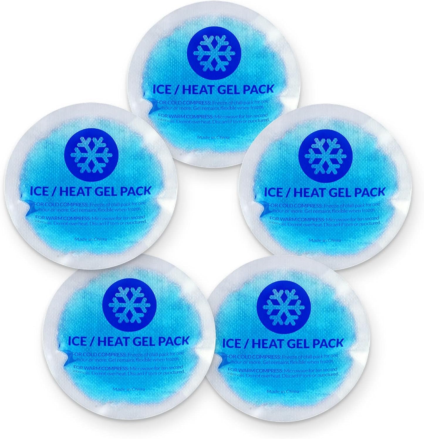 EverOne Reusable Gel Ice Pack Set - Hot & Cold Therapy
