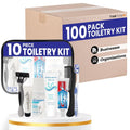 Trektote Bulk Hygiene Kit For Men And Women 100 Pack - 10 Piece Set