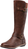 Jeossy Women's 9655 Knee High Riding Boots - Comfortable Everyday tall