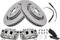 Front Ceramic Brake Pad & Rotor Kit for 2016-18 Ford Explorer