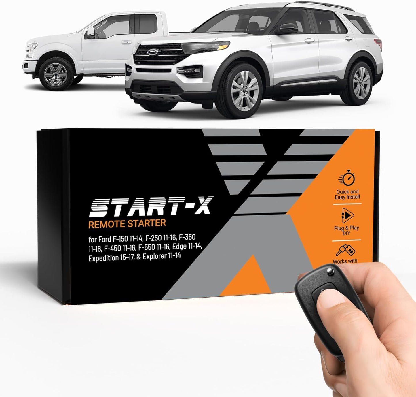 Start-X Remote Starter Kit for Ford Vehicles - Easy Installation