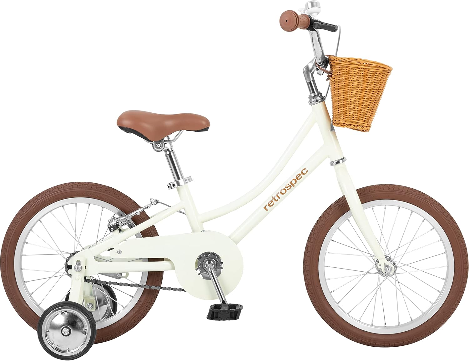 Retrospec Beaumont Mini Kids Bike with Training Wheels & Basket