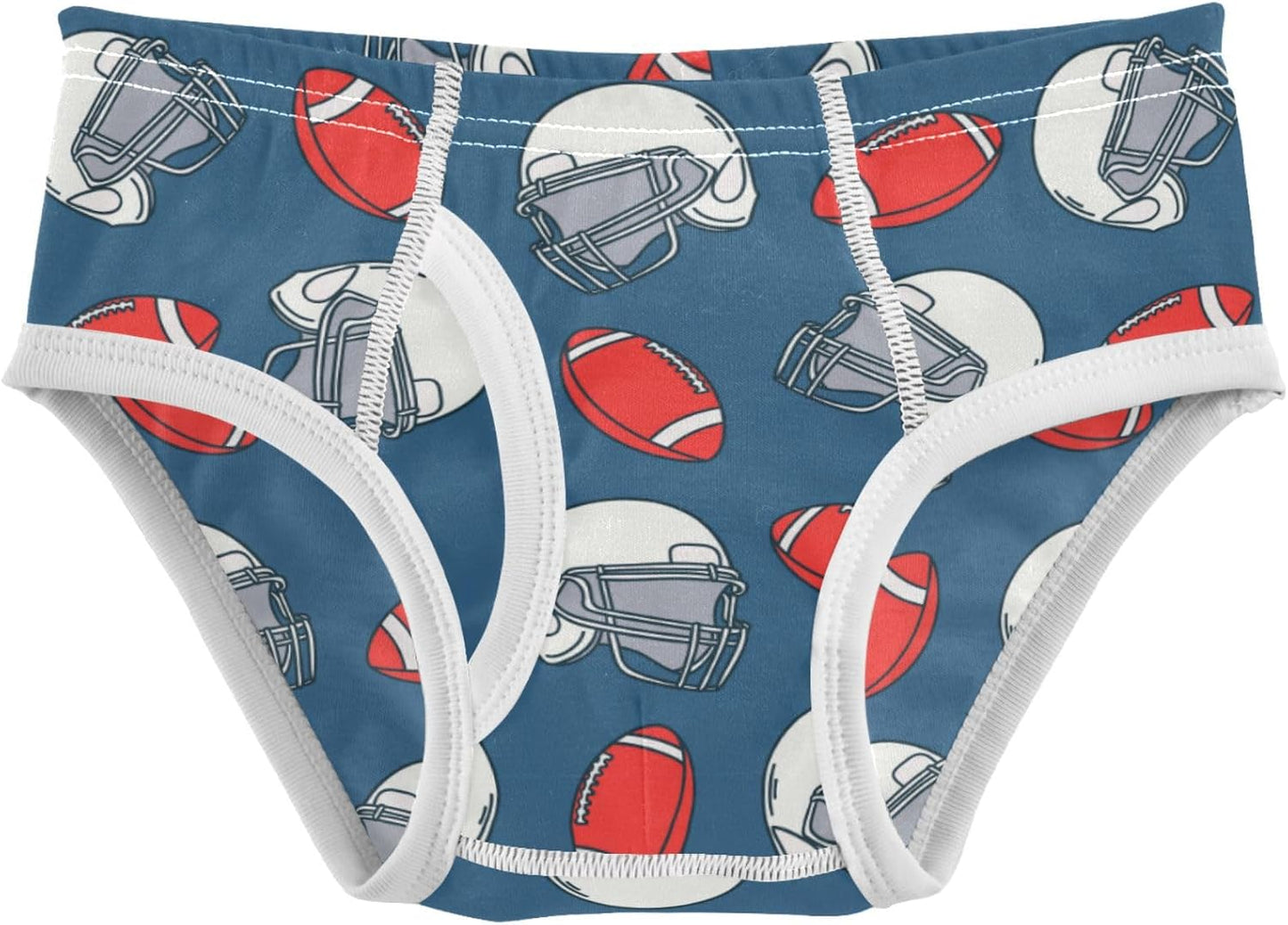 Pigsaly Boys' Football Helmet Briefs 2T