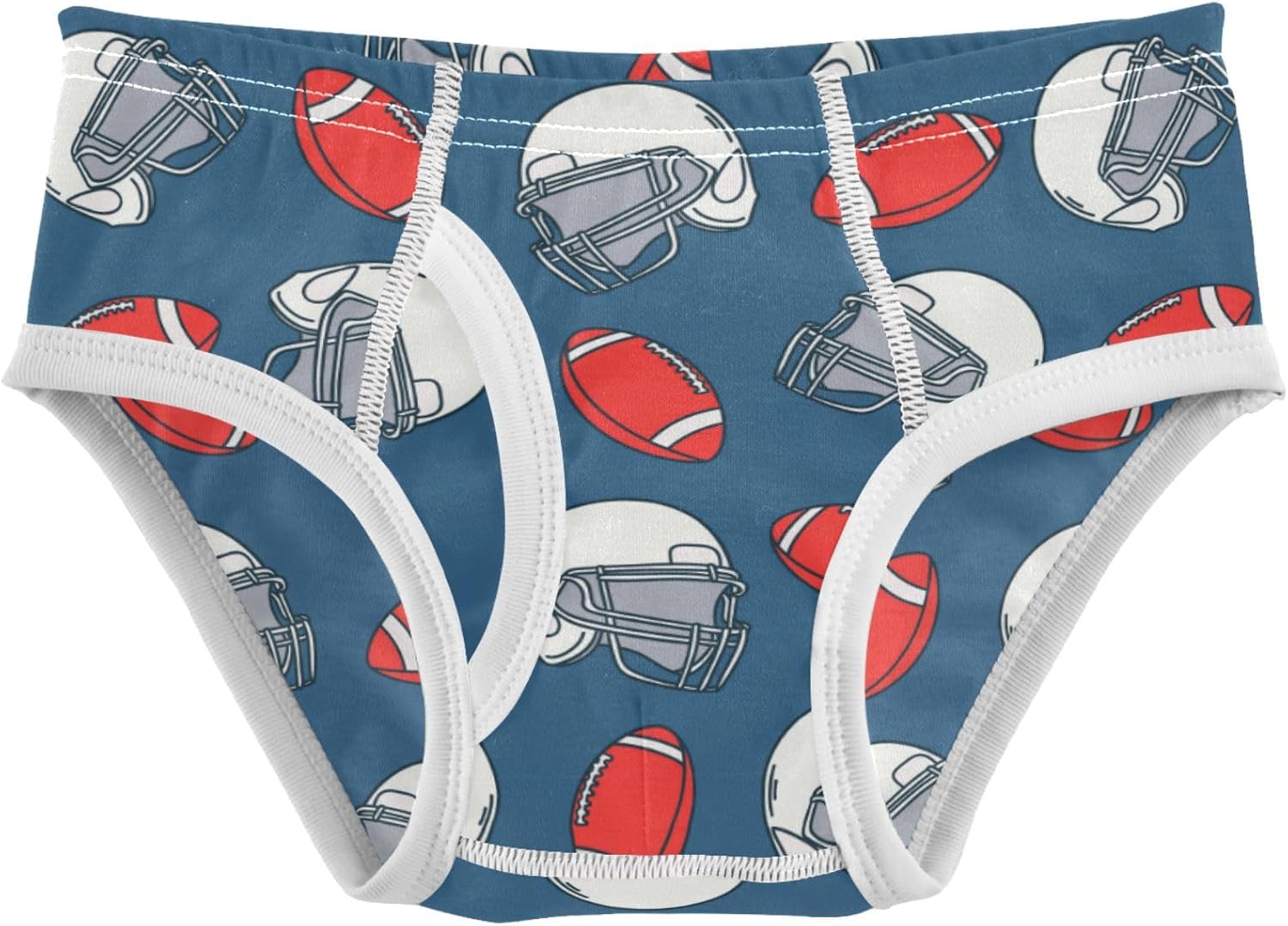 Pigsaly Boys' Football Helmet Briefs 2T