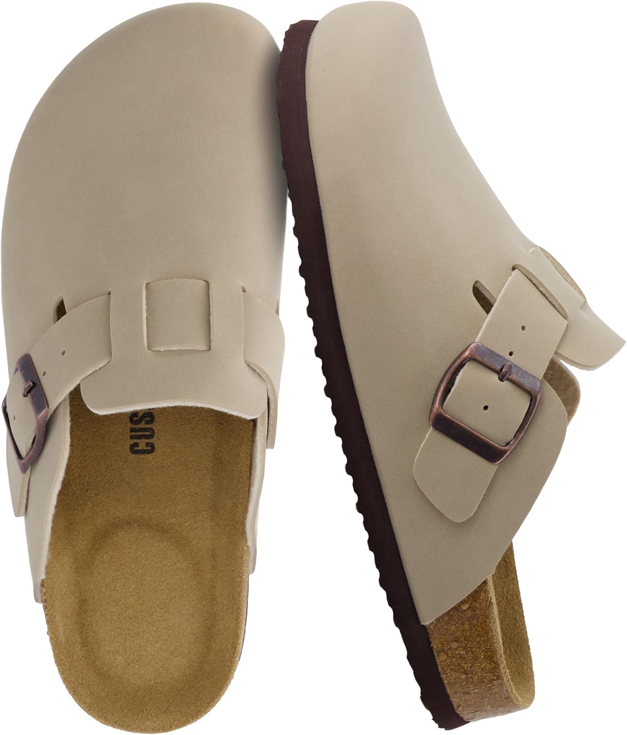 CUSHIONAIRE Hana Womens Clogs - Comfortable Vegan Suede Shoes