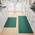 Kitchen Mat Set of 2 PCS Cushioned Non Slip Rugs - Comfortable