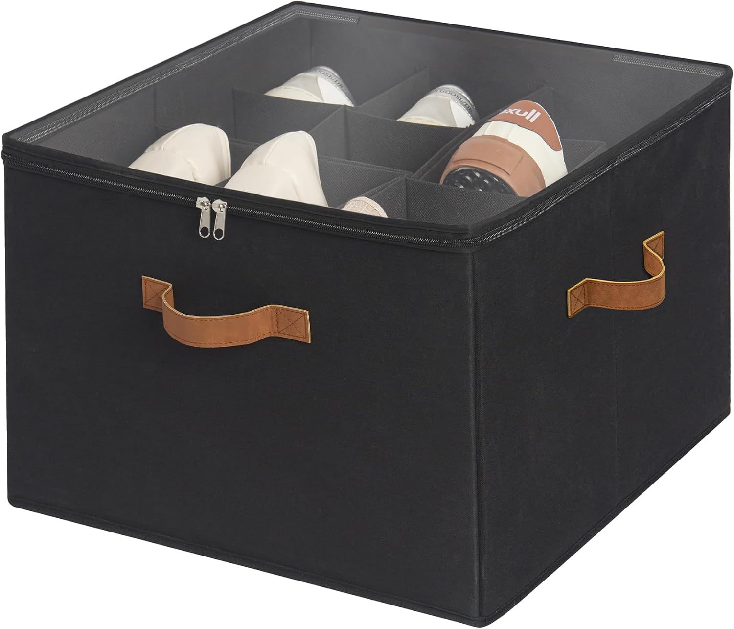 StorageWorks Shoe Organizer for Closet Holds 16 Pairs of Shoes