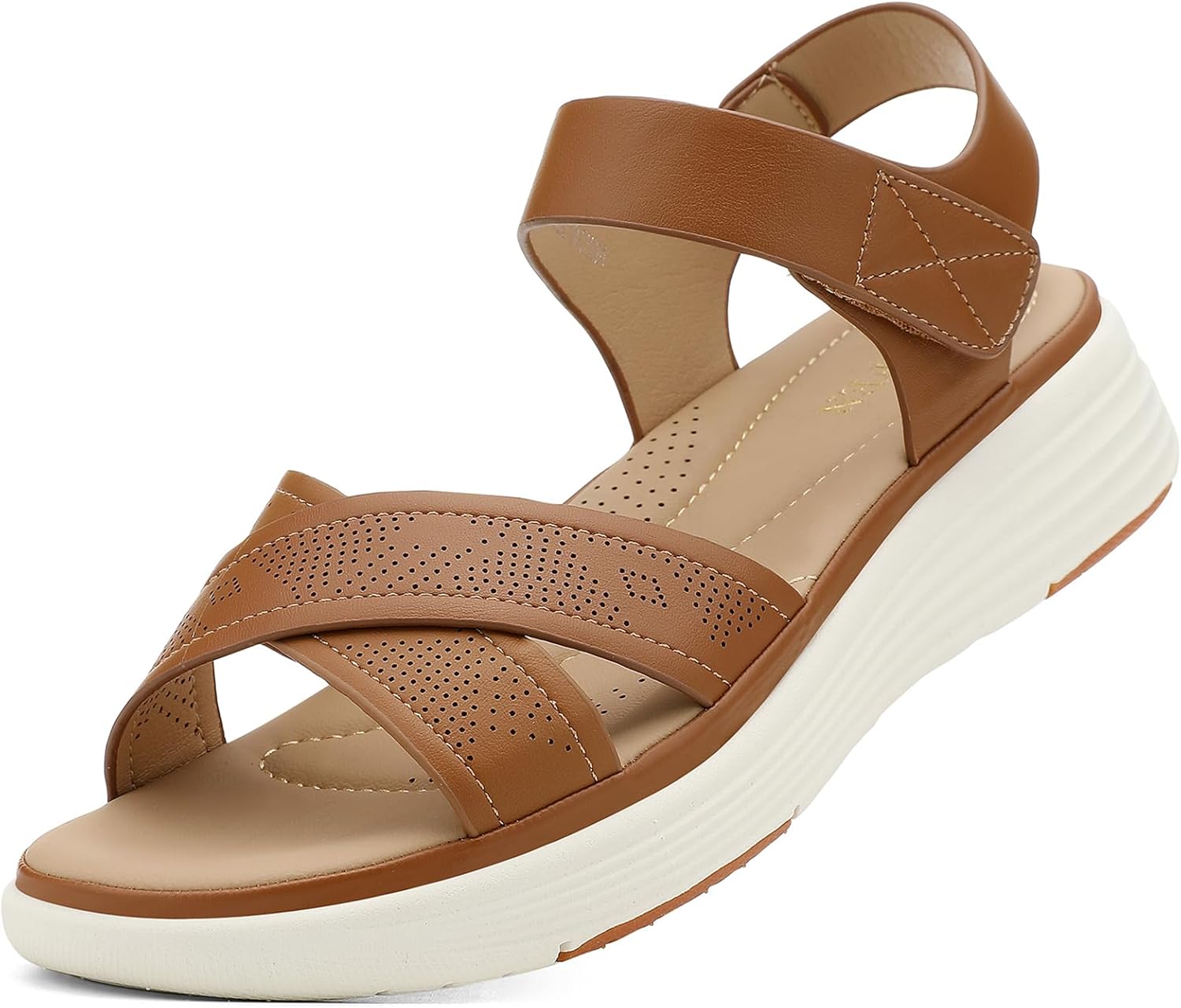 UBFEN Womens Platform Sandals for Comfortable Summer Style