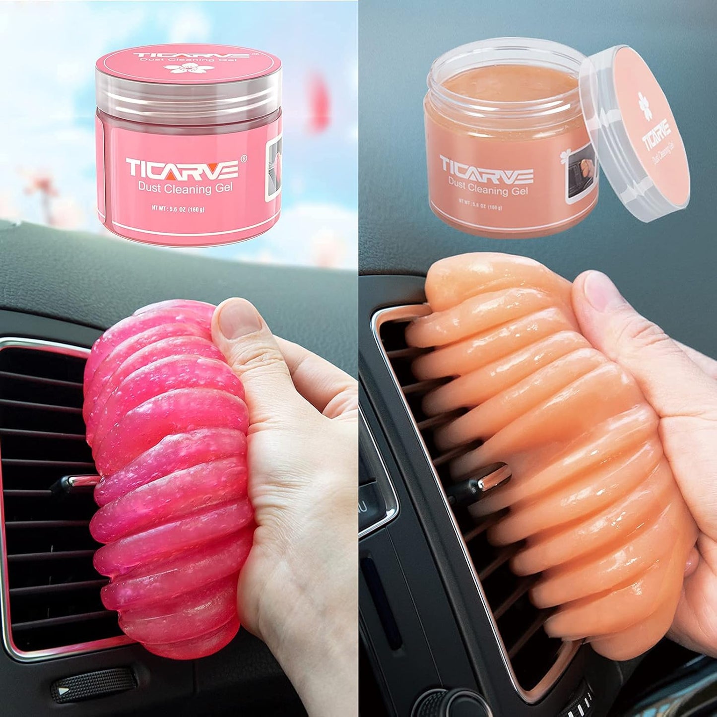TICARVE Car Cleaning Gel - Deep Clean with Ease!