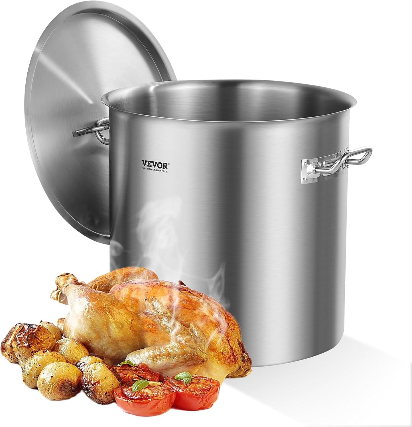 VEVOR Stainless Steel Stockpot for Large Cooking Needs