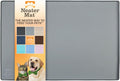 Neater Mat Pet Mat 32 in x 24 in Grey - Raised Edge Spill Tray