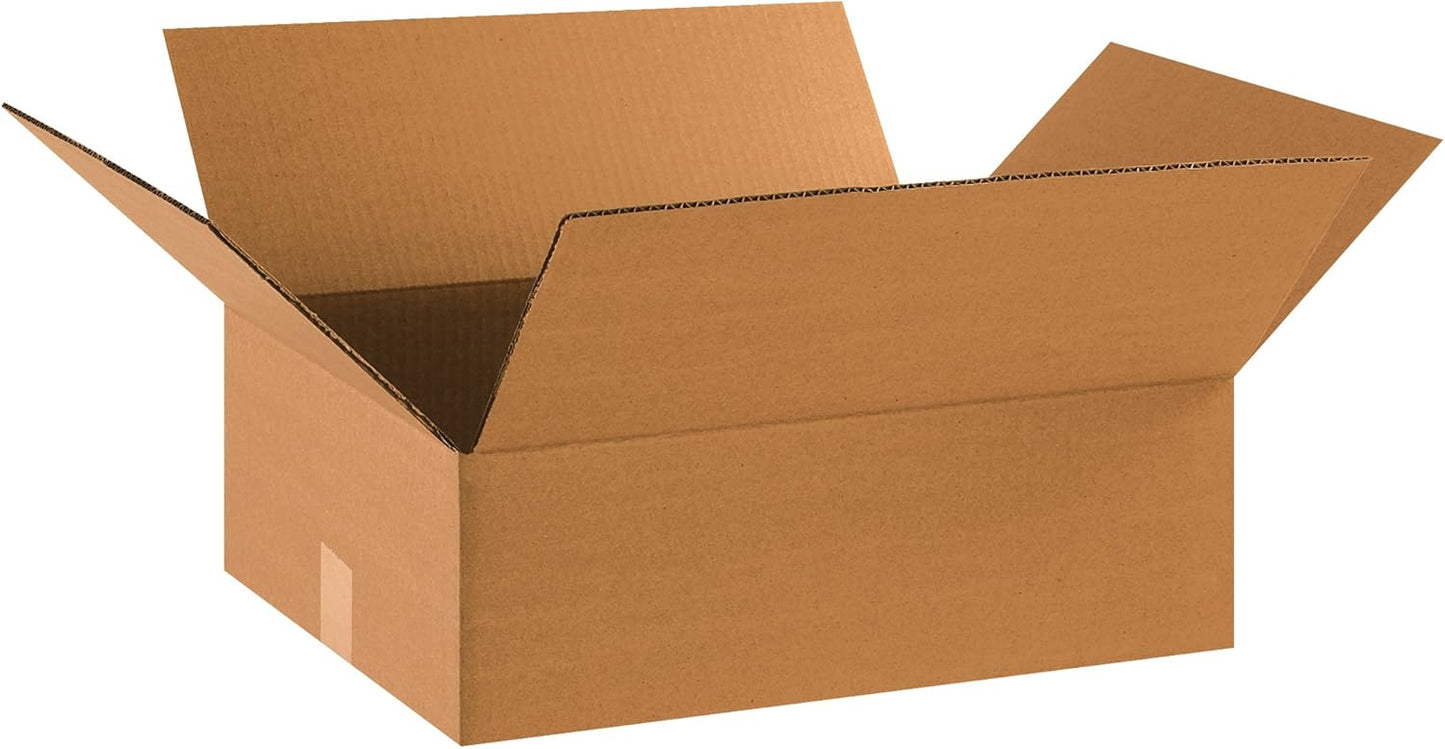 18 x 14 x 6 Corrugated Cardboard Boxes for Shipping & Storage