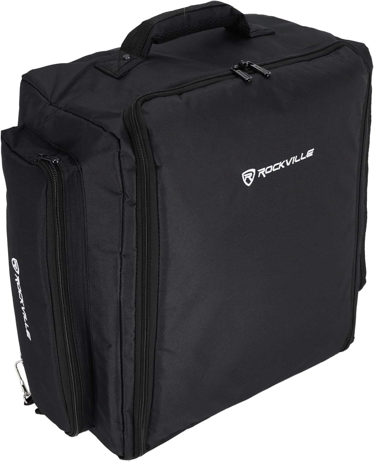 Rockville RLBP8 Padded Backpack for 8 Par Lights with Dividers