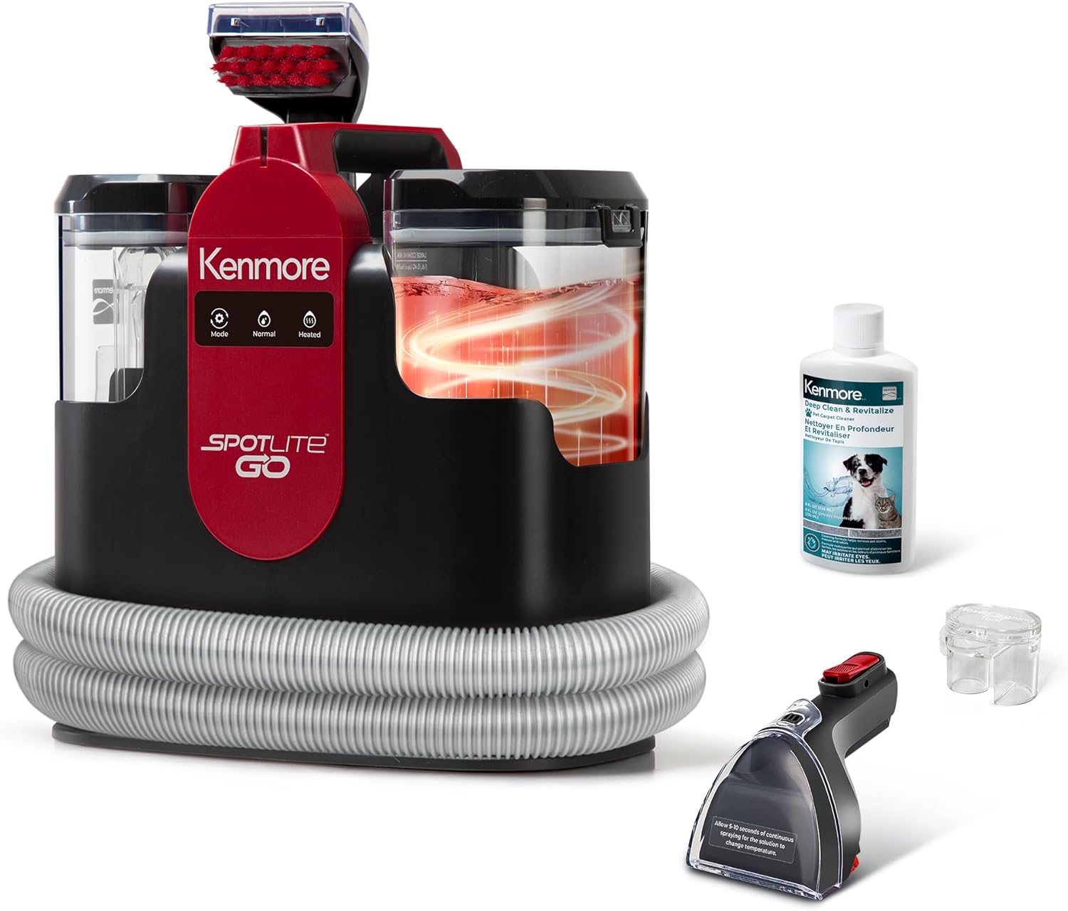 Kenmore KW1050 SpotLite Go Portable Heated Carpet Cleaner