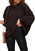 PRETTYGARDEN Oversized Chunky Pullover Sweater for Women - Cozy Fit