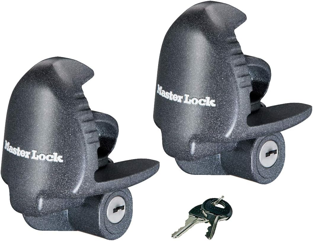 Master Lock 2 Keyed Alike Trailer Coupler Locks for Security