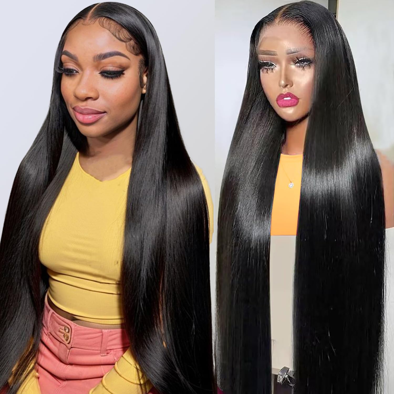 13x6 Lace Front Wigs Human Hair for Women - 28 Inch Style