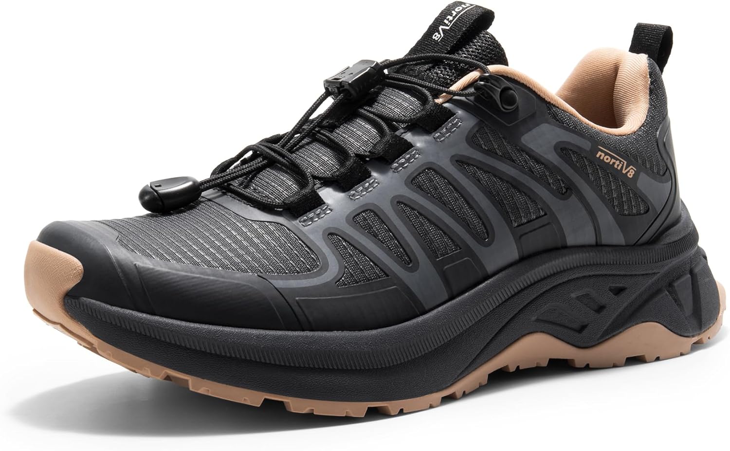 NORTIV 8 Women's Quick Laces Hiking Shoes for Outdoor Adventures